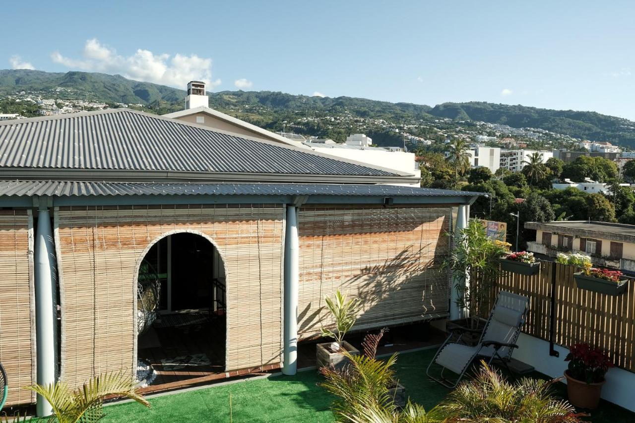 Appart'Eden : Vue Panoramique Sur Saint-Denis Apartment Sainte-Clotilde Exterior foto