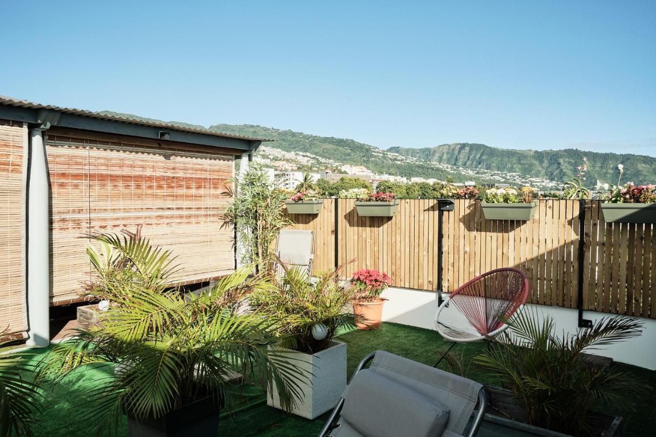 Appart'Eden : Vue Panoramique Sur Saint-Denis Apartment Sainte-Clotilde Exterior foto