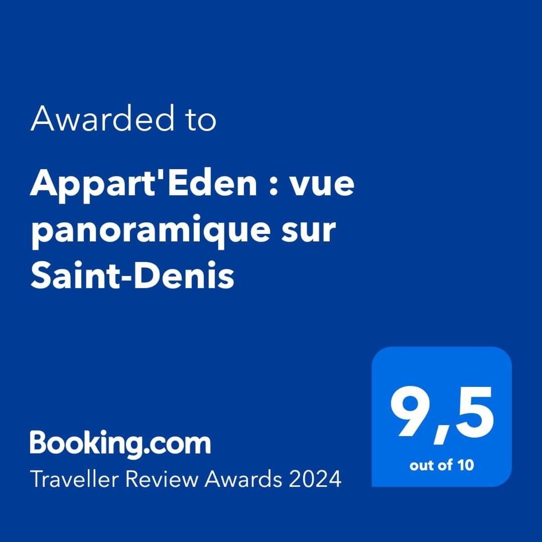 Appart'Eden : Vue Panoramique Sur Saint-Denis Apartment Sainte-Clotilde Exterior foto